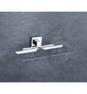 Angel Double Soap Dish Stainless Steel Bathroom Commercial Hotel Spa Wall Mount Heavy-Duty Anti-Rust Waterproof Easy Clean Professional Grade Durable Dual Compartments Rustproof Hygienic Space Saving Modern Design Secure Mounting